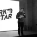 Ragnar Sass on stage at Darkstar Defense Tech Bootcamp in Ukraine. Photo credit Darkstar