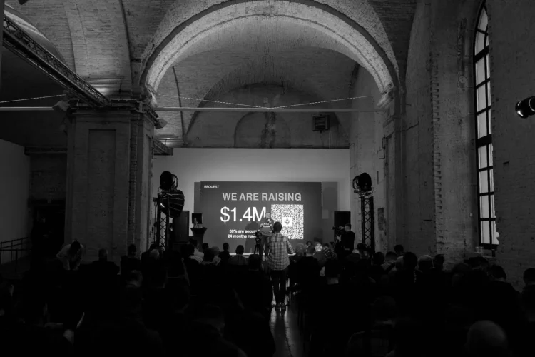 Demos from the Darkstar Defence Tech Hackathon in Ukraine. Photo credit Darkstar