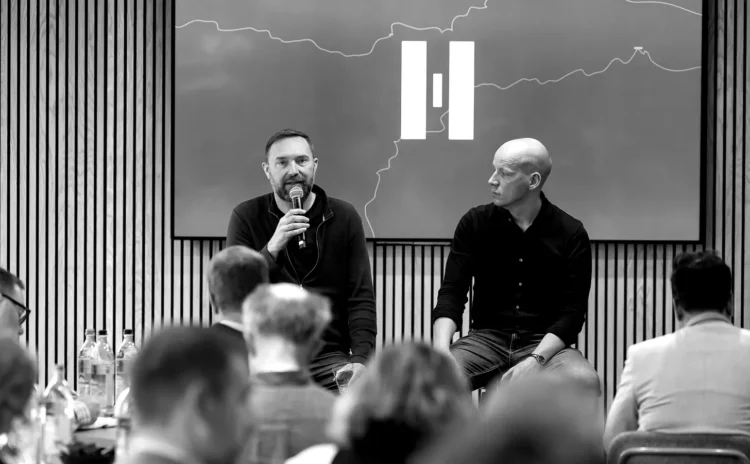 Torsten Reil and Gundbert Scherf. Credit: Helsing