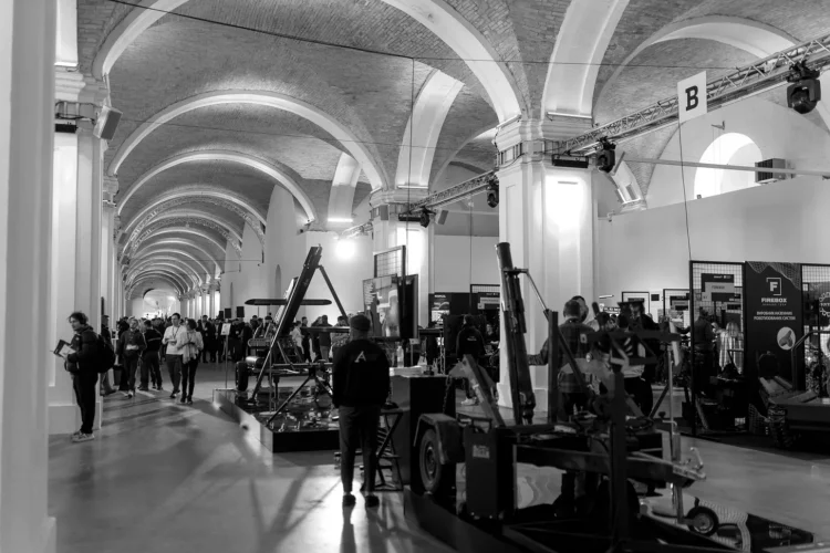 The Brave1 Defence Tech Innovations Forum exhibition hall in Kyiv. Photo courtesy Brave1.