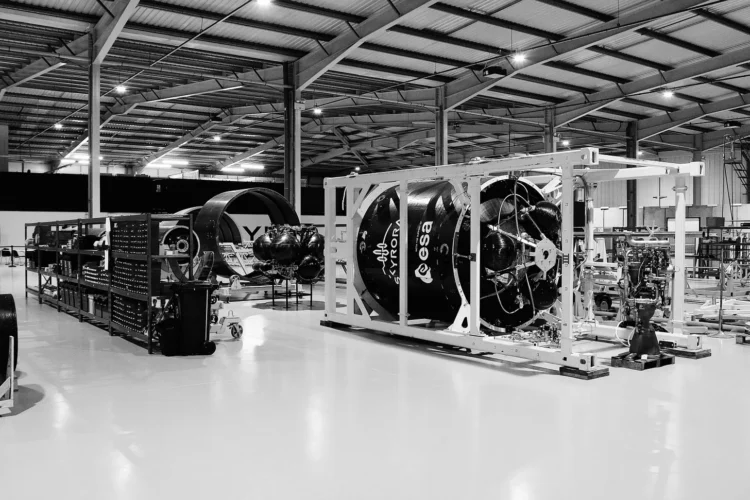 XL on the factory floor. Photo credit Skyrora