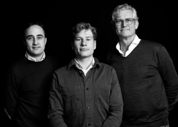 Keen Venture Partners defence investment team, with Giuseppe Lacerenza on the far left