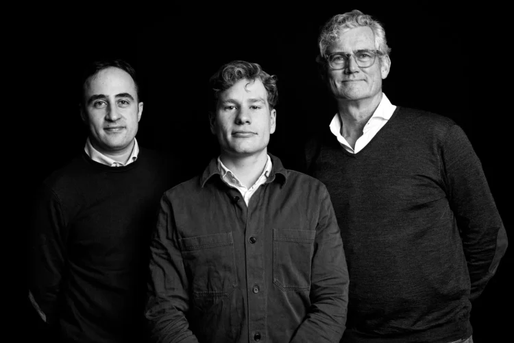 Keen Venture Partners defence investment team, with Giuseppe Lacerenza on the far left