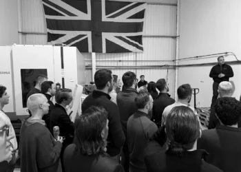 Alexander Fitzgerald, Founder & CEO of Isembard, at the factory launch in London.