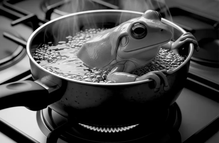 Don’t be a boiling frog