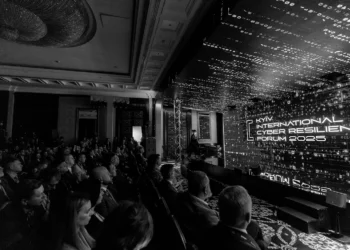 Photo courtesy Kyiv International Cyber Resilience Forum 2025