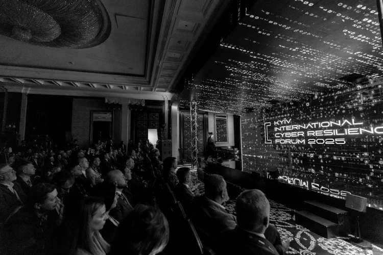 Photo courtesy Kyiv International Cyber Resilience Forum 2025