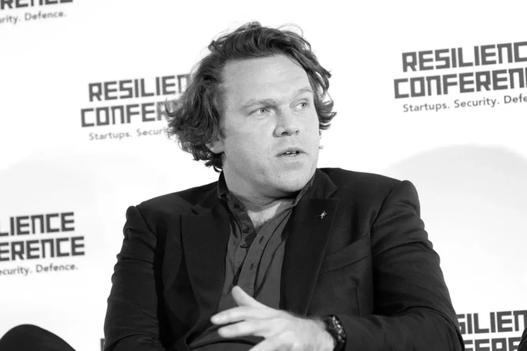 NIF Partner, Patrick Schneider-Sikorsky on stage at Resilience Conference 2024