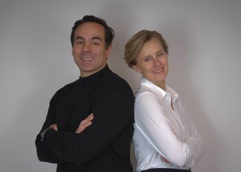 Touchwaves' founders Martin Romero and Charlotte Kjellander