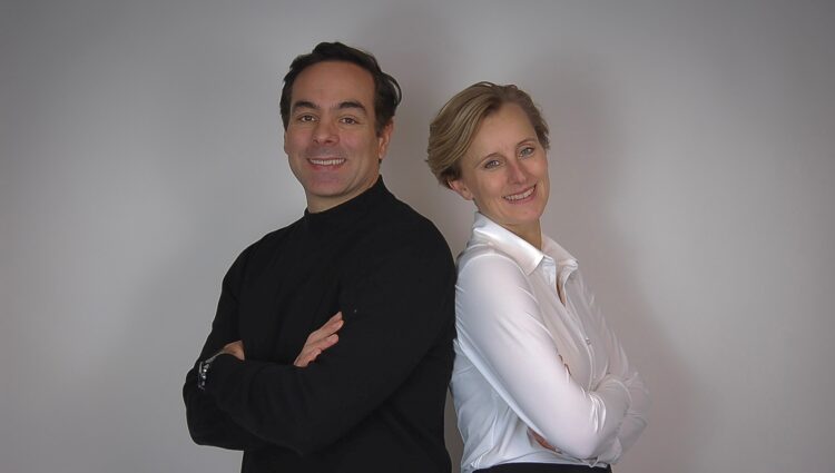 Touchwaves' founders Martin Romero and Charlotte Kjellander
