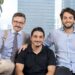 Senai CEO David Allouche-Levinsky (middle) flanked by CTO Thomas Pariente (left) and Liam Weberman