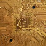 brown and black abstract painting