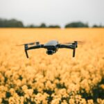 black drone during daytime