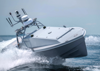 Corsair is a 24' Autonomous Surface Vessel capable of carrying up to 1,000 lbs over 1,000 NM.