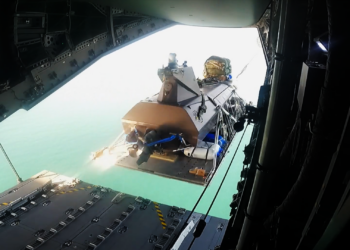 UK-based Kraken and US-based Capewell successfully test rapid, repeated autonomous boat drops from a cargo aircraft