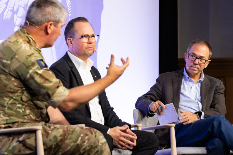 Deputy Editor of The Economist, Kenneth Cukier, on stage at Resilience Conference London 2025
