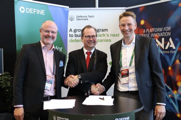 Anders G Nilsson, Teemu Seppälä and Michael Lentge Andersen. Image: Ideon Science Park