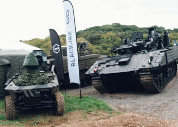 ARX Robotics wants its land drones fighting alongside Britain’s Ajax vehicles